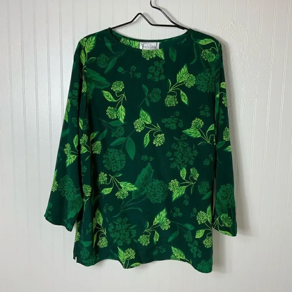 Vintage Diane Von Furstenberg Silk Assets blouse